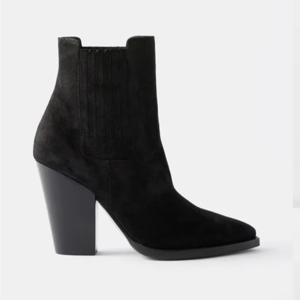 Jeffrey Campbell western Chelsea boots like Saint Laurent Paris Texas sz 40